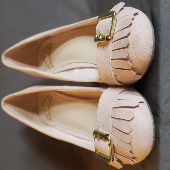 Pink Suede heels, size 7 - Picture 6 of 6